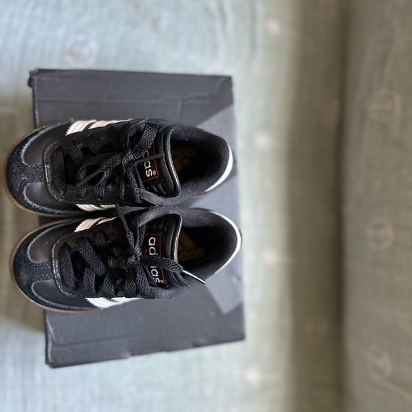 Adidas Samba Kids Black and White Sneakers - Picture 3 of 6